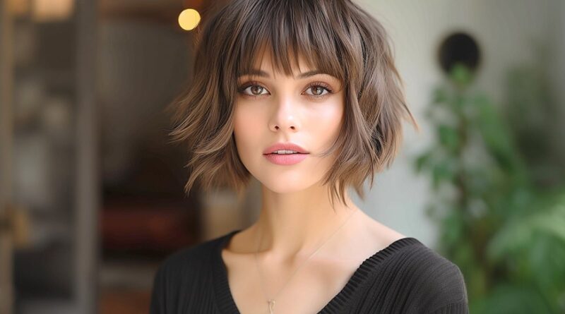 short haircut for women