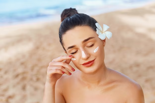 a girl on the beach representing Optimal Skincare Routine for Summer